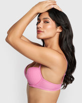 La Senza Remix Plunge Bra Dark Pink / 34B